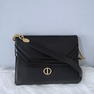 Dior 70s 80s vintage leather envelope CD chain shoulder bag EUC